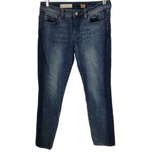 Pilcro and the Letterpress Stet Skinny Ankle Jeans Size 28 Anthropologie Stretch